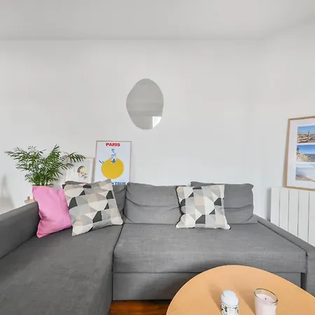 Hyper Centre Metro 4pers Wifi Apartman Levallois-Perret