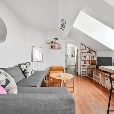 Hyper Centre Metro 4pers Wifi Apartman Levallois-Perret